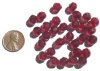 30 8mm Faceted Garnet